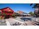 Roswell street view featuring restaurants, shops, and cafe's at 8675 Hope Vine, Roswell, GA 30076