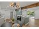 Charming kitchen with an eat in table and a modern island, perfect for Gathering gatherings at 2378 Green Forrest Dr, Decatur, GA 30032