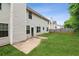 Backyard with patio, lawn, and privacy fence at 2896 Chilhowee Dr, Atlanta, GA 30331