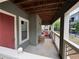 Patio with outdoor seating and a view of the neighborhood at 672 Mcgill Ne Pl # 672, Atlanta, GA 30312
