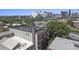 An aerial view of the buildings and Atlanta stadium in the background, surrounded by lush greenery at 204 Walker Sw St # 319, Atlanta, GA 30313