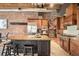 Updated kitchen with stainless appliances, wooden cabinets and a large center island at 204 Walker Sw St # 319, Atlanta, GA 30313