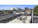 Rooftop deck with seating area and view of the city skyline and stadium at 204 Walker Sw St # 319, Atlanta, GA 30313