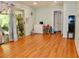 Open living space with hardwood floors and access to outdoor patio at 3967 Norman Rd, Stone Mountain, GA 30083