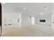 Finished basement with carpet flooring and recessed lighting at 4011 Charrwood Trce, Marietta, GA 30062