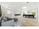 Recreation room featuring a billiard table and cozy seating area at 4011 Charrwood Trce, Marietta, GA 30062