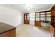 Spacious office with carpet and built in shelving at 4011 Charrwood Trce, Marietta, GA 30062