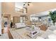 Spacious living area with hardwood floors and access to kitchen and dining areas at 580 Washington Way, Cumming, GA 30040