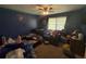 Bedroom with window and ceiling fan at 4284 Village Green W Cir, Conyers, GA 30013