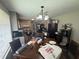 Eat-in kitchen with dining table and chairs at 4284 Village Green W Cir, Conyers, GA 30013