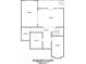Basement floor plan featuring large unfinished spaces and stair access at 1330 Twelve Oaks Nw Cir, Atlanta, GA 30327