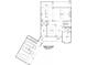 First floor plan featuring an open kitchen, dining area, Gathering room, and three car garage at 1330 Twelve Oaks Nw Cir, Atlanta, GA 30327