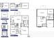 Detailed floor plan showcasing the layout of this home's two floors and optional basement at 394 Charles Ridge, Dallas, GA 30157