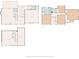 Detailed view of the first floor, second floor and basement floor plans at 4320 Oklahoma Nw Way, Kennesaw, GA 30152