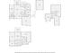 Detailed floor plan showcasing the layout of the home's first and second floors with room dimensions at 46 Grand Georgian Ne Ct, Cartersville, GA 30121