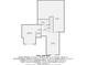 Detailed third floor plan featuring attic, bedroom, bathroom, hall and room at 46 Grand Georgian Ne Ct, Cartersville, GA 30121