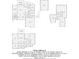 A detailed floor plan showcasing the layout of all three floors with room dimensions at 46 Grand Georgian Ne Ct, Cartersville, GA 30121