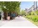Scenic walking path lined with trees and shops, perfect for an evening stroll at 572 Edgewood Se Ave # 303, Atlanta, GA 30312
