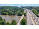 Condo community near a bustling highway, offering convenient access and surrounded by greenery at 200 River Vista Dr # 120, Atlanta, GA 30339