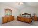 Main bedroom featuring a vaulted ceiling and natural light from large windows at 4321 Sugar Maple Chase Nw, Acworth, GA 30101