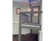 Back deck area showing the outdoor lighting and door at 4717 Westhampton Dr, Tucker, GA 30084