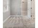 Bedroom with neutral walls, carpet, and an open doorway at 1505 September Chase, Decatur, GA 30033