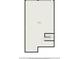 Floor plan showing the garage, measuring 26'4