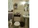 Classic bathroom featuring a pedestal sink and shower with a curtain at 2564 Wren Nw Ave, Duluth, GA 30096