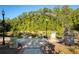 Welcoming entrance to Thompson Street Park, featuring beautiful landscaping and a serene atmosphere at 323 Concord St, Alpharetta, GA 30009