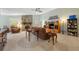 Spacious living room with stone fireplace and plenty of room to relax at 5245 Olde Mill Rd, Woodstock, GA 30188