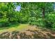 Expansive backyard with mature trees provides a private and shaded outdoor space at 7550 Fielder Rd, Jonesboro, GA 30236