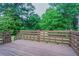 Picture of deck overlooking the backyard and shed at 2290 Pope Rd, Douglasville, GA 30135