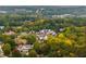 An aerial view of a community surrounded by lush green trees during the day at 3621 Vinings Slope Se # 1231, Atlanta, GA 30339