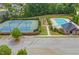Enjoy community amenities including a tennis court, pool, and playground at 3179 Falls Crest Ct, Buford, GA 30519