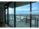 The condo's balcony boasts stunning city views at 788 W Marietta Nw St # 811, Atlanta, GA 30318