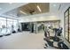 Well-equipped gym featuring modern exercise machines and fitness equipment for residents at 788 W Marietta Nw St # 811, Atlanta, GA 30318