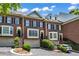 Charming brick townhome with well-maintained landscaping, private entrances, and attached garages at 1735 Peachtree Ne St # 624, Atlanta, GA 30309