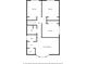 Floor plan shows bedrooms, baths, halls and closets at 1905 Castleway Ne Ln, Atlanta, GA 30345