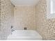 The bathroom features mosaic tiling throughout the shower area, with updated fixtures at 4616 Greensprings Rd, Atlanta, GA 30337