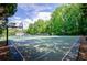Large outdoor basketball court with greenery and tennis courts in the background at 1460 Badingham Dr, Cumming, GA 30041