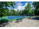 Well-maintained community tennis courts with new fencing, ideal for tennis enthusiasts and players of all skill levels at 1460 Badingham Dr, Cumming, GA 30041