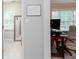 Bright hallway with neutral paint, and a view of an office space and bedroom at 855 Mountain View Nw Ter, Marietta, GA 30064