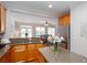 Kitchen with granite countertops, stainless appliances and breakfast bar at 855 Mountain View Nw Ter, Marietta, GA 30064