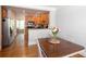 Kitchen with stainless steel appliances and breakfast bar at 855 Mountain View Nw Ter, Marietta, GA 30064