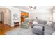 Open living room with hardwood floors at 855 Mountain View Nw Ter, Marietta, GA 30064