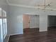 Open living area with hardwood floors and modern light fixture at 112 Brown Se Ave, Atlanta, GA 30315