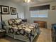 Comfortable bedroom with a large bed and stylish accents at 2379 Manassas Ln, Decatur, GA 30034