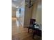 Charming dining area featuring hardwood floors and a decorative chandelier at 2379 Manassas Ln, Decatur, GA 30034