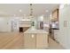 Gourmet kitchen with a large island, stainless steel appliances and plenty of storage space at 1870 Twin Branch Dr, Marietta, GA 30062
