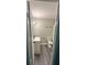 Updated bathroom with a modern vanity, toilet, gray plank flooring and shower/bath combination at 3730 Clovis Nw Ct, Atlanta, GA 30331